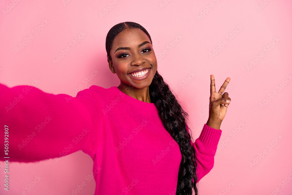 Millennial 2025 pink sweater