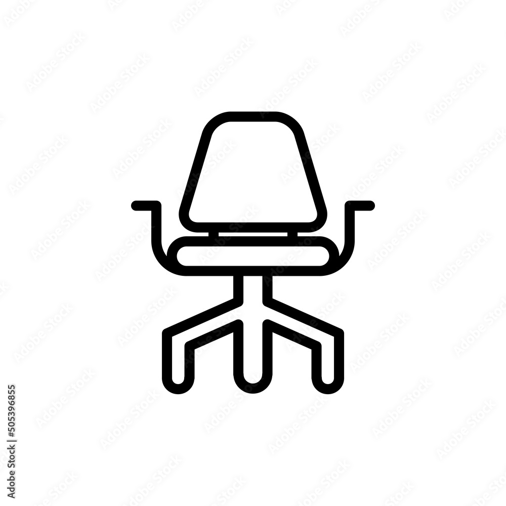 office chair new icon simple vector office chair new icon simple vector