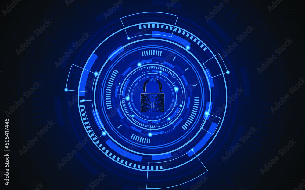 Abstract technology circuit board background with padlock icon. Cyber data security concept. modern technology innovation concept background
Abstract technology circuit board background with padlock icon. Cyber data security concept. modern technology innovation concept background