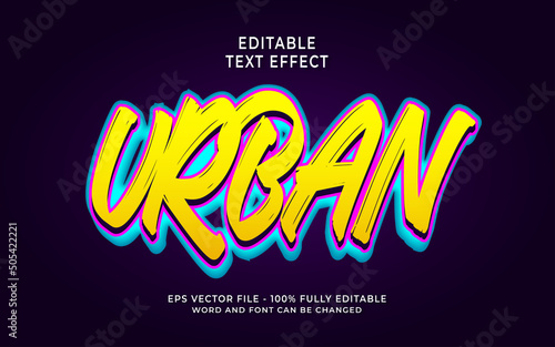 Urban Text Effect