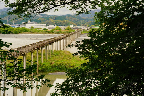 展望台から見るほうらい橋