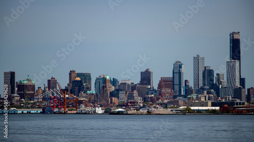 city skyline photo