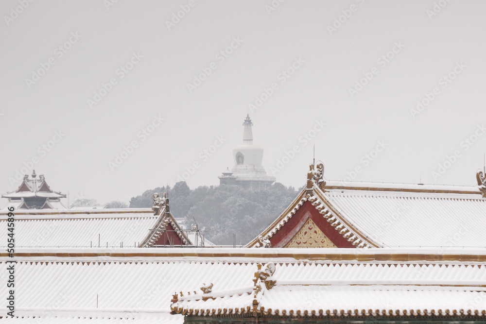 Φωτογραφία Imperial Palace Museum and the wide square in Beijing, the capital of China