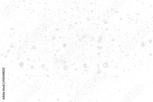 Obraz na plátně Snow Photoshop Overlays, snowscape backdrops, realistic snowflakes, freezelight