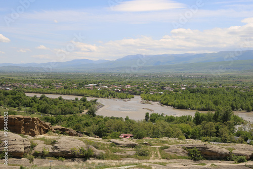 Kura Mktvari River near Uplistsikhe photo