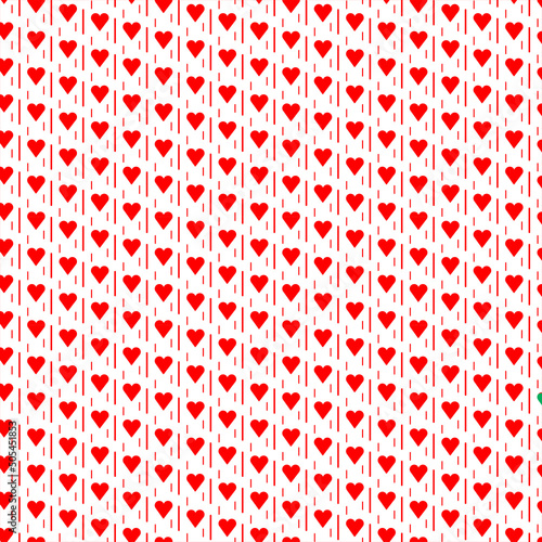 PATTERN, HEARTS, RED, BLUE, GREEN, MULTICOLORED