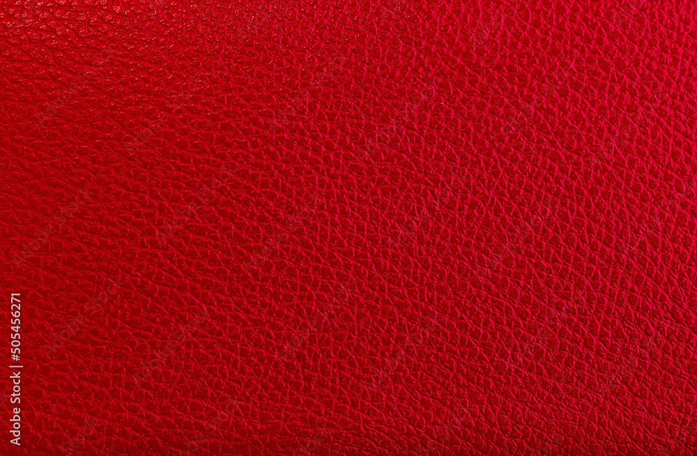 Red leather texture background surface for design copy space Red leather texture background surface for design copy space