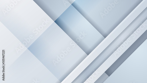 Abstract geometric white and gray color background. Vector, illustration.