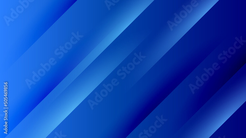 Vector illustration background lines with dots, technology on blue background. Abstract internet network connection design for website. Digital data, communication, science and futuristic concept
