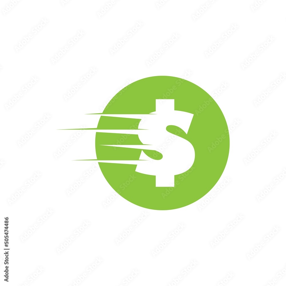 Obraz premium Business acounting,money logo vector template