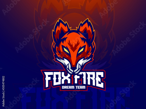 Modern esport mascot logo