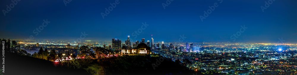 Los Angeles Skyline Panorama