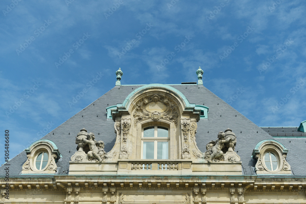 Luxembourg - Toit et fenêtre