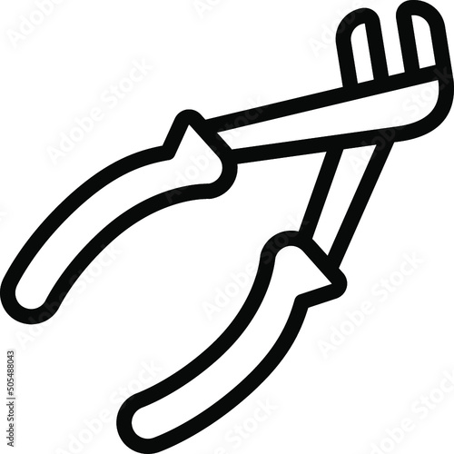 Rib Joint Pliers Icon