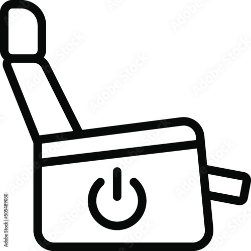 Power Recliner Chair Icon