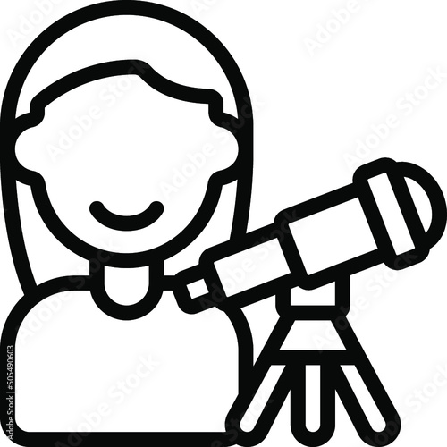 Astronomer Icon