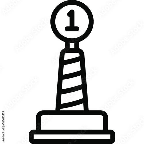 Number One Tower Award Icon