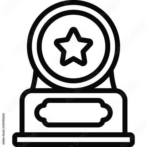 Star Coin Award Icon