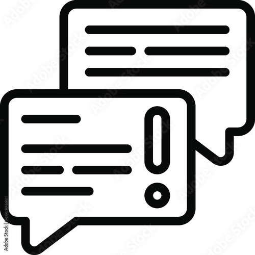 Message Alerts Icon