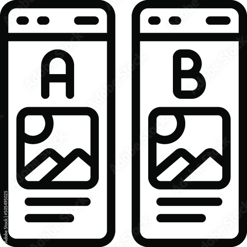 AB Testing Icon