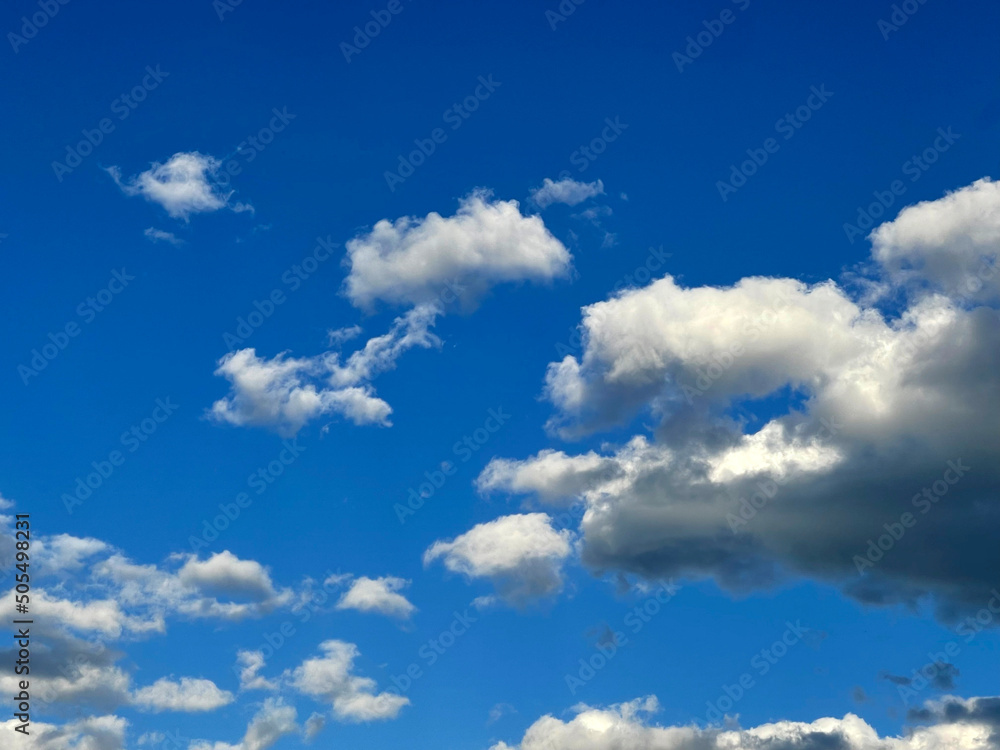 Fototapeta premium blue sky with clouds