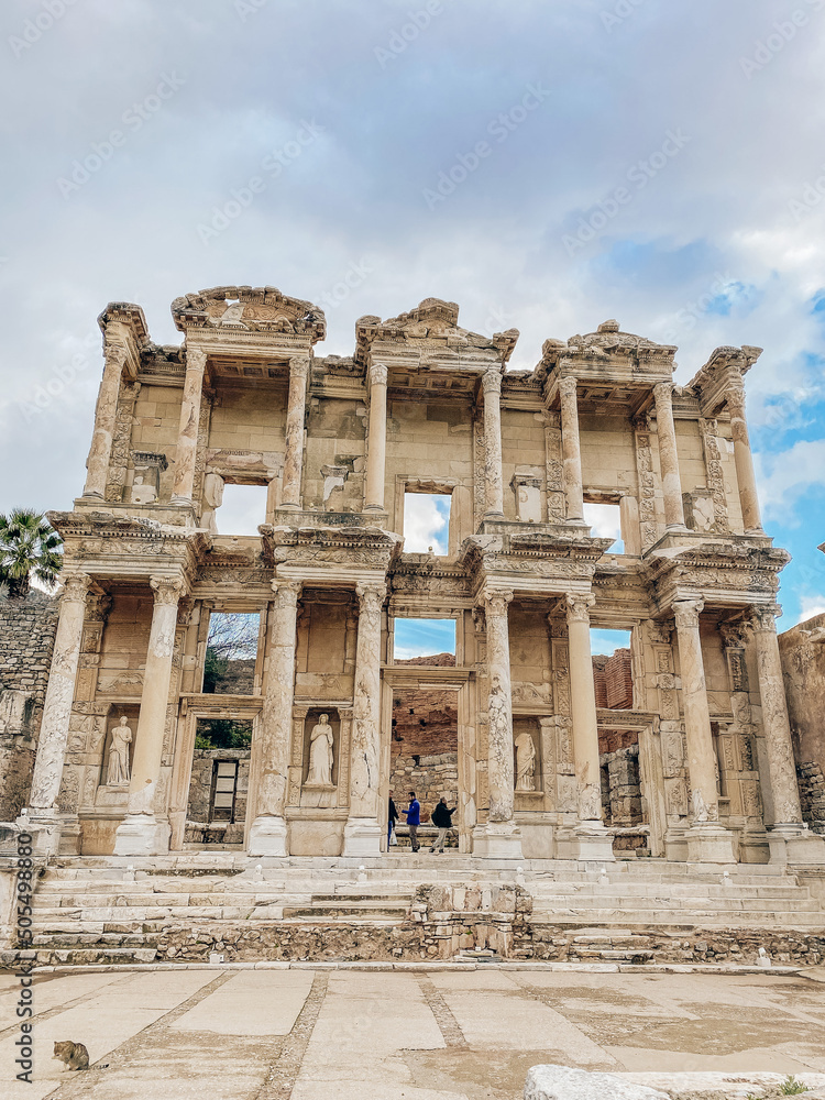 Ephesus ancient city in Turkey 
