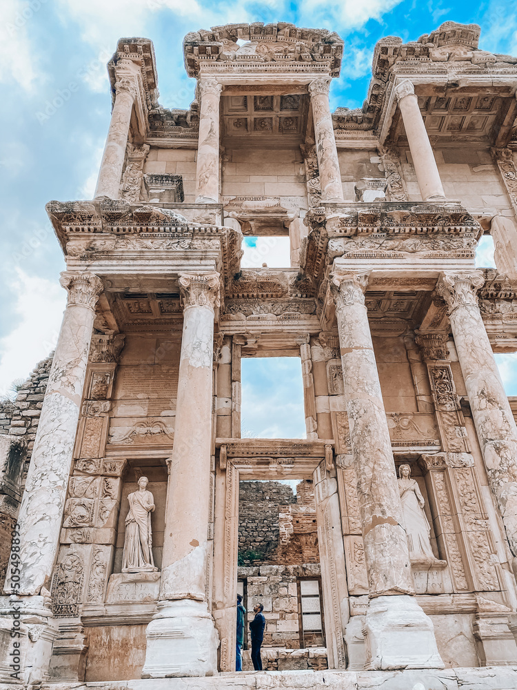 Ephesus ancient city in Turkey 