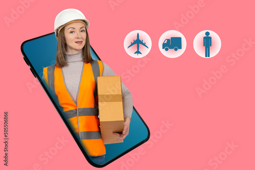 Delivery of mail and parcel...