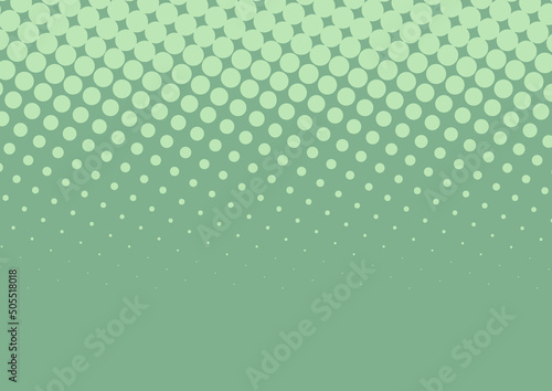 Bright green background in pop art comic book style, vector illustration
