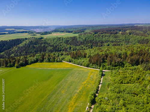 Donaubergland Felder