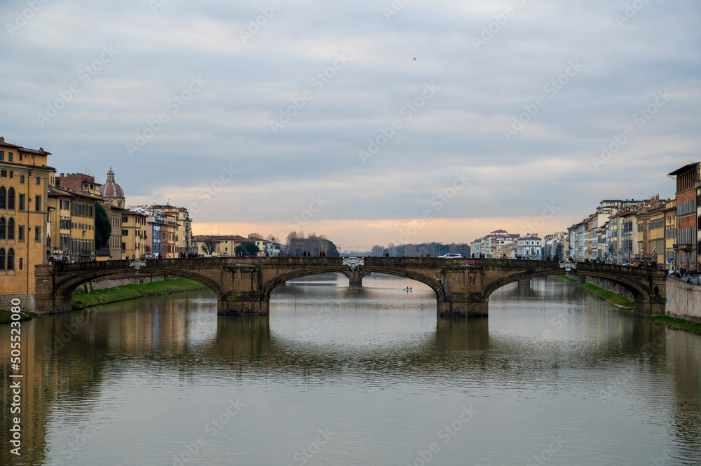 Bridge over the river Arno