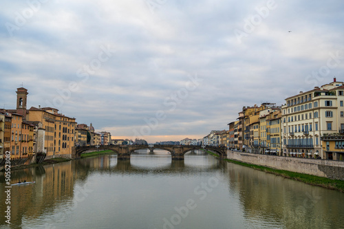 Bridge over the river Arno © Denis