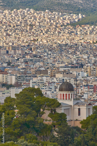 Panorama over the city of Athens, Greece
Overview from the Lycabettus hill in Athens Greece photo