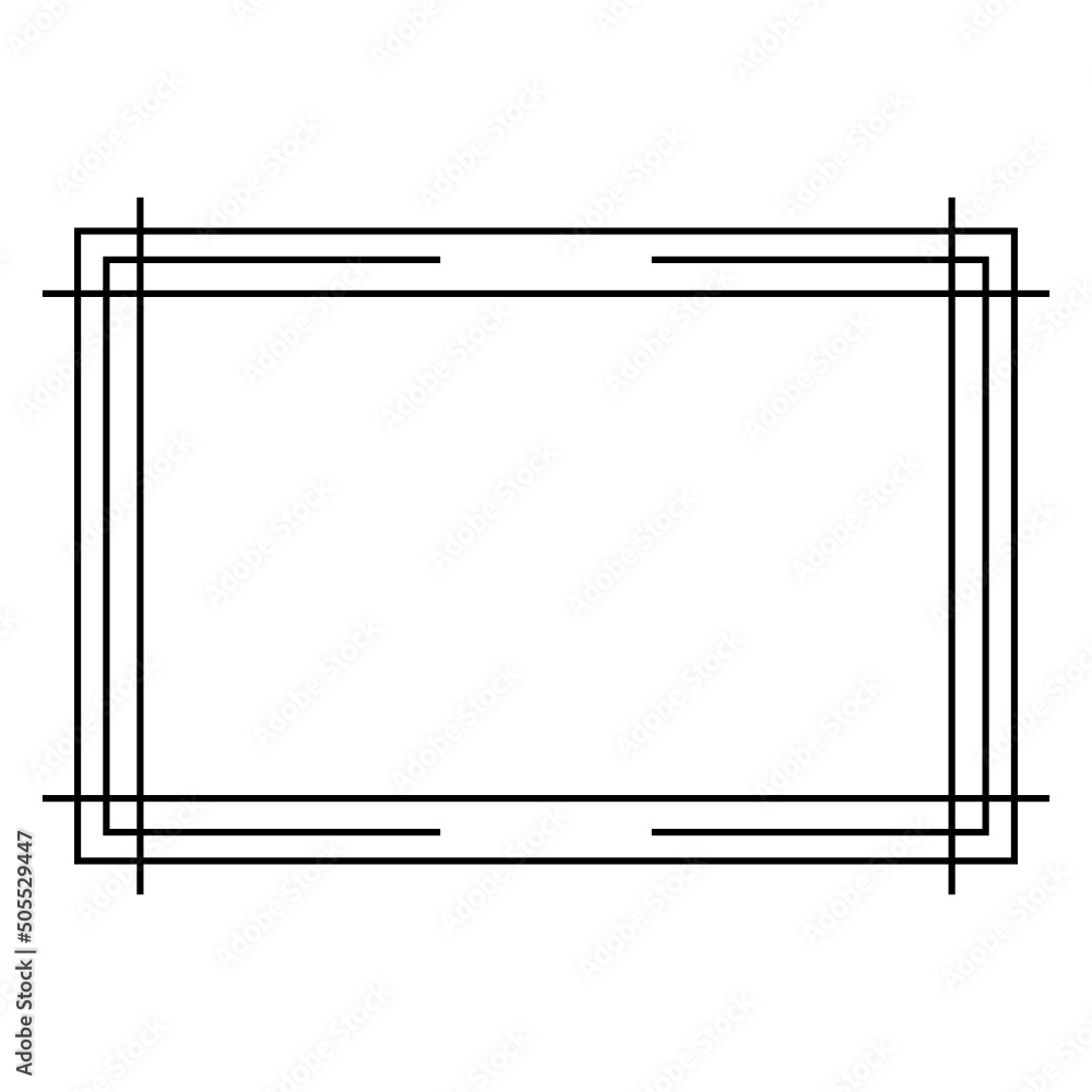 line rectangle frame
line rectangle frame