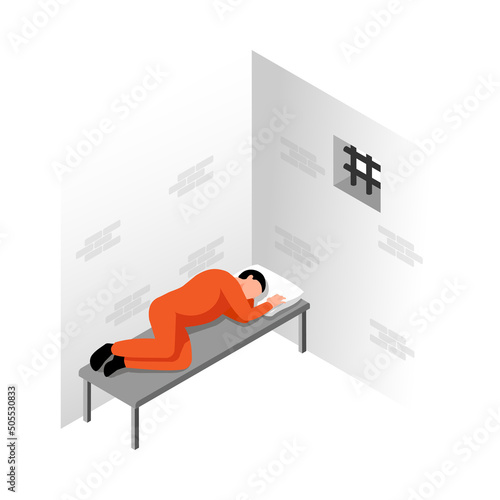 Prison Cell Sleep Composition