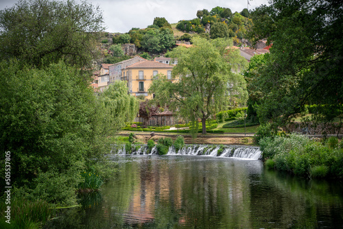 Arnoia river in Allariz village. Galicia. Spain. photo