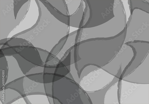 Fondo de formas abstractas en tonos grises con trazo photo