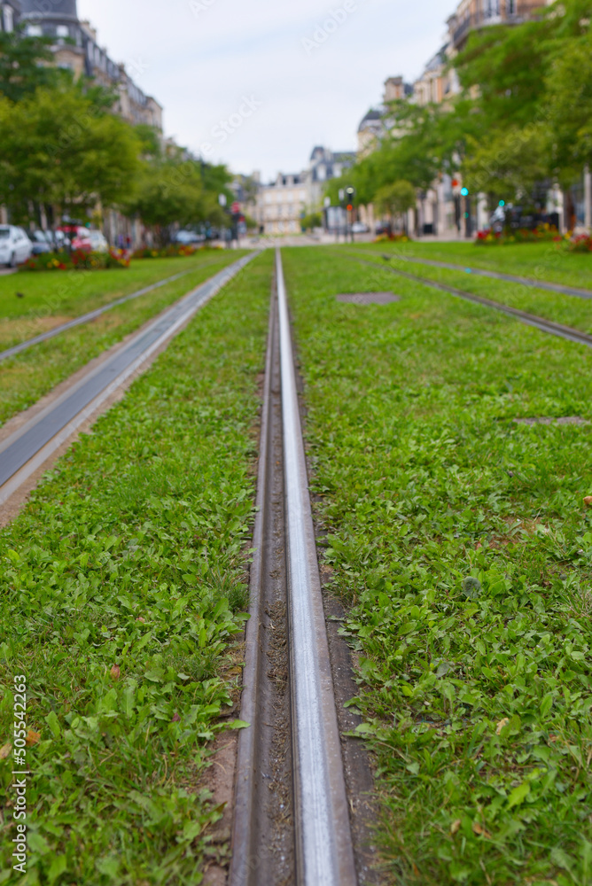voie ferrée tramway