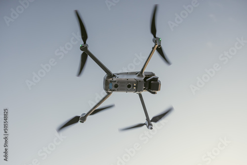 Closeup shot of a Mavic 3 Drone photo