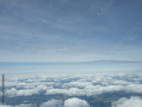 Fototapeta Naklejka Na Ścianę i Meble -  Aus dem Flugzeug