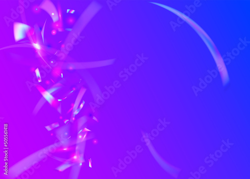 Cristal Glitter. Purple Metal Background. Unicorn Art. Holographic Effect. Digital Foil. Carnival Confetti. Disco Abstract Decoration. Shiny Banner. Pink Cristal Glitter