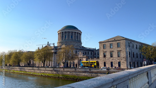 Four Courts in the city center of Dublin - Ireland travel photography