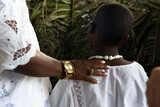 Members of the Candomble religion are seen during a religious celebration in a terreiro