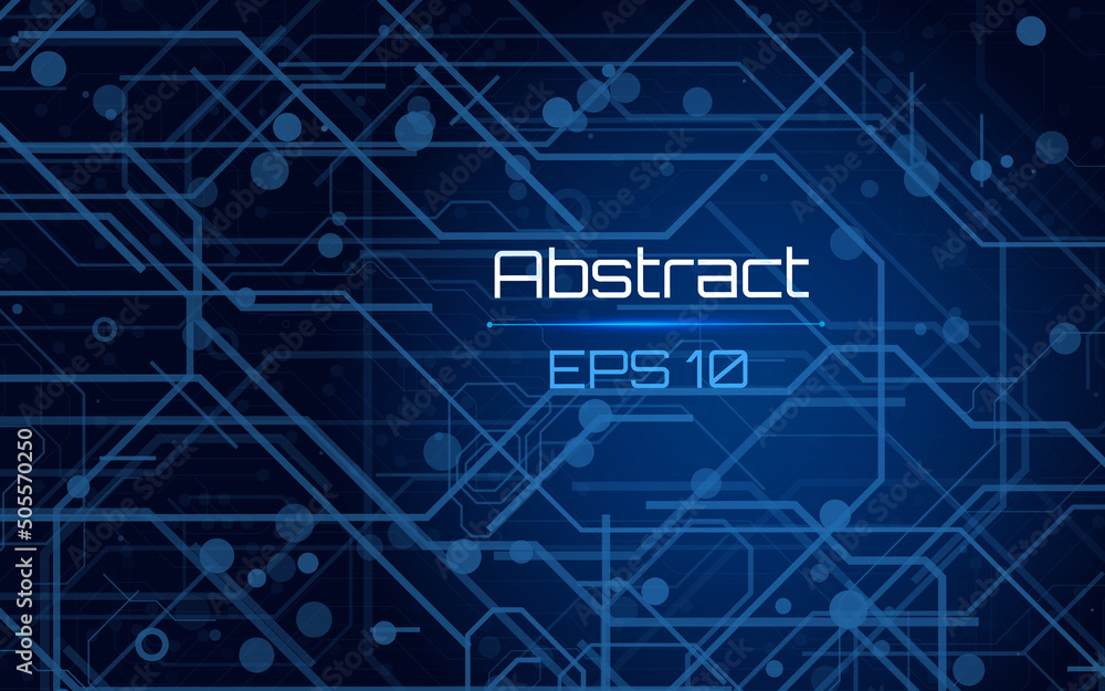 Fototapeta premium futuristic abstract background. Server, internet, speed. Futuristic tunnel HUD. Motion graphics for an abstract data center .vector illustration ,eps10,wireframe,dark background