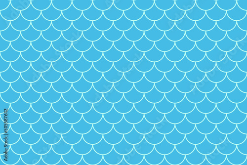Wave seamless background. Vector illustration.