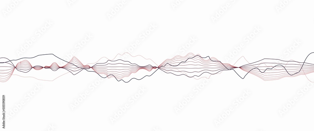 Abstract string stroke with interpolated effect on a blank white background vector illustration, can be used for background, backdrop, illustration, wallpaper, screensaver, decoration. Abstract string stroke with interpolated effect on a blank white background vector illustration, can be used for background, backdrop, illustration, wallpaper, screensaver, decoration.