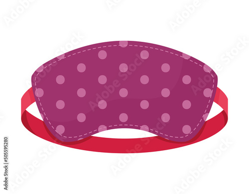 sleepy mask with dots