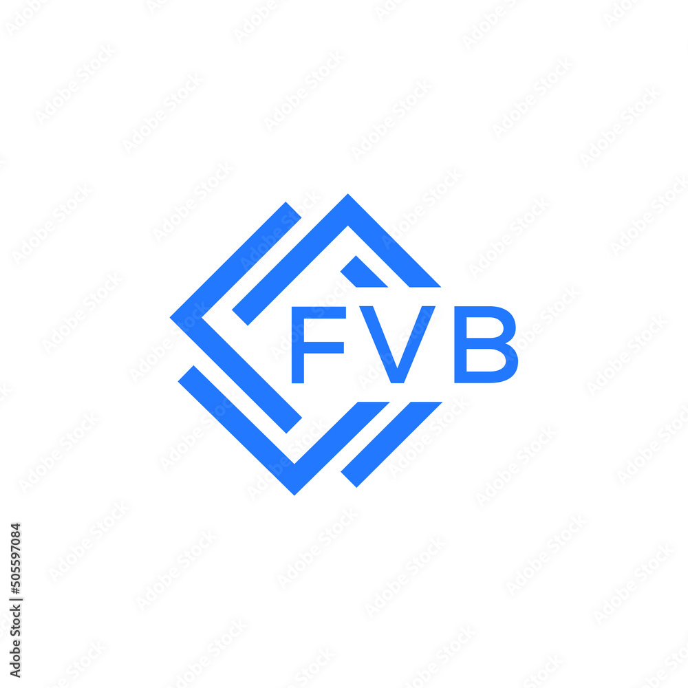 FVB letter logo design on white background. FVB creative initials letter logo concept. FVB letter design. FVB letter logo design on white background. FVB creative initials letter logo concept. FVB letter design.