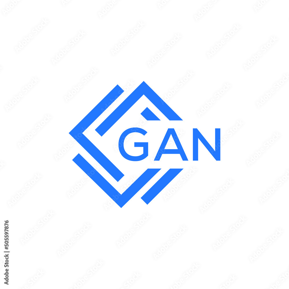 GAN technology letter logo design on white background. GAN creative initials technology letter logo concept. GAN technology letter design. GAN technology letter logo design on white background. GAN creative initials technology letter logo concept. GAN technology letter design.