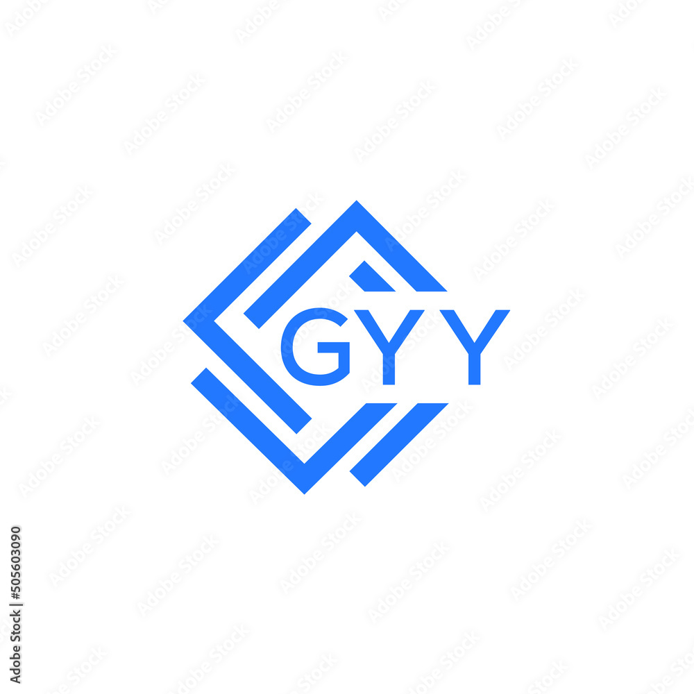 GYY technology letter logo design on white background. GYY creative initials technology letter logo concept. GYY technology letter design. GYY technology letter logo design on white background. GYY creative initials technology letter logo concept. GYY technology letter design.